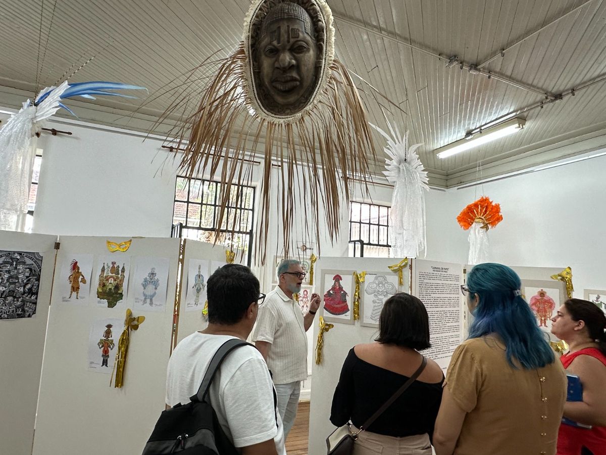 Mostra “Carnaval em Papel” pode ser visitada até sexta-feira na Biblioteca de Americana