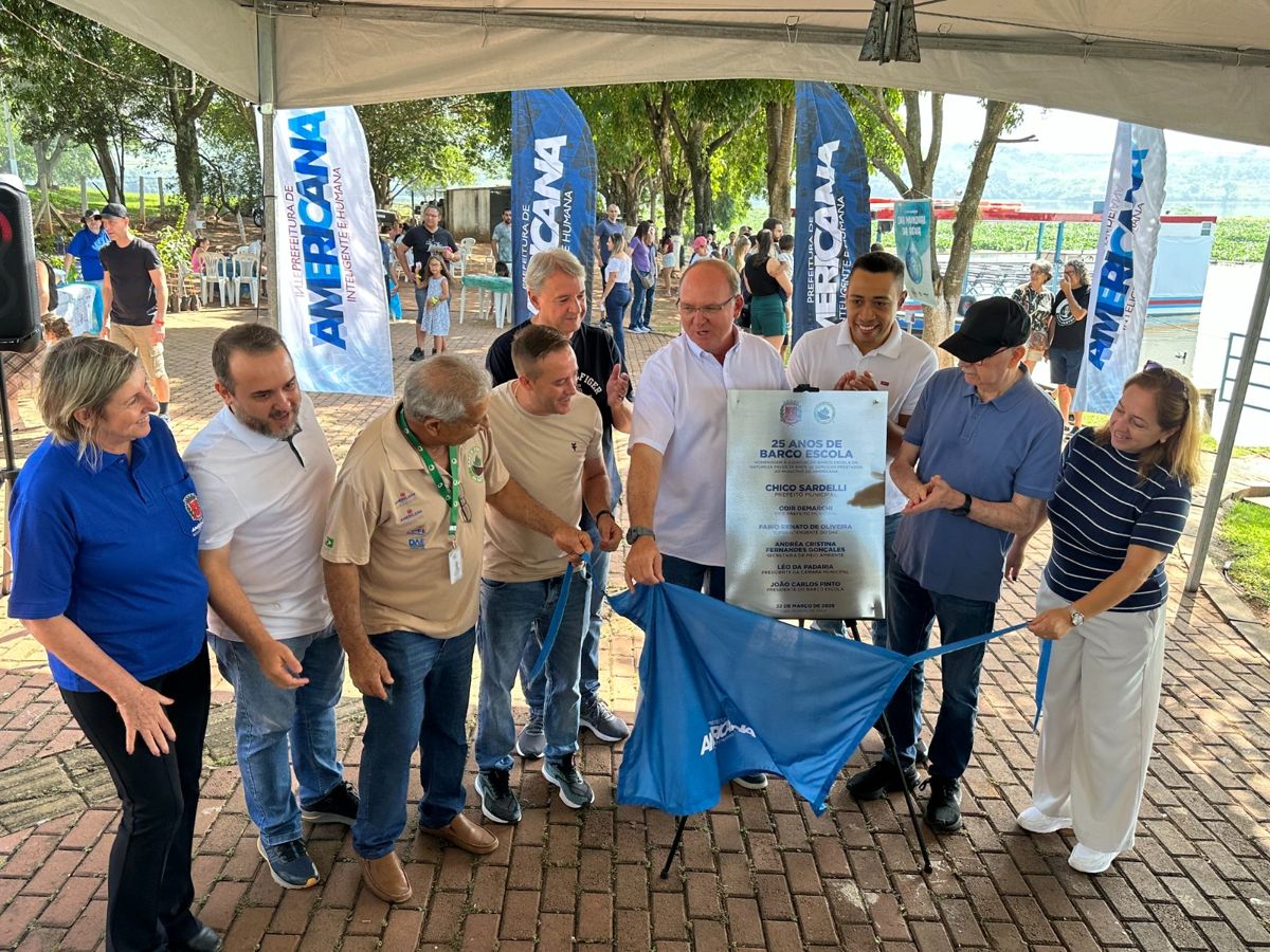 Prefeito Chico abre a Semana da Água com celebração dos 25 anos do Barco Escola