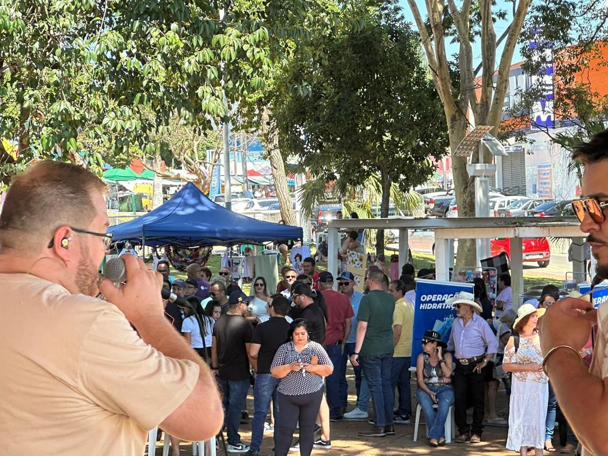 “Americana, Café & Viola” movimenta praça do Zanaga com a cultura tradicional caipira