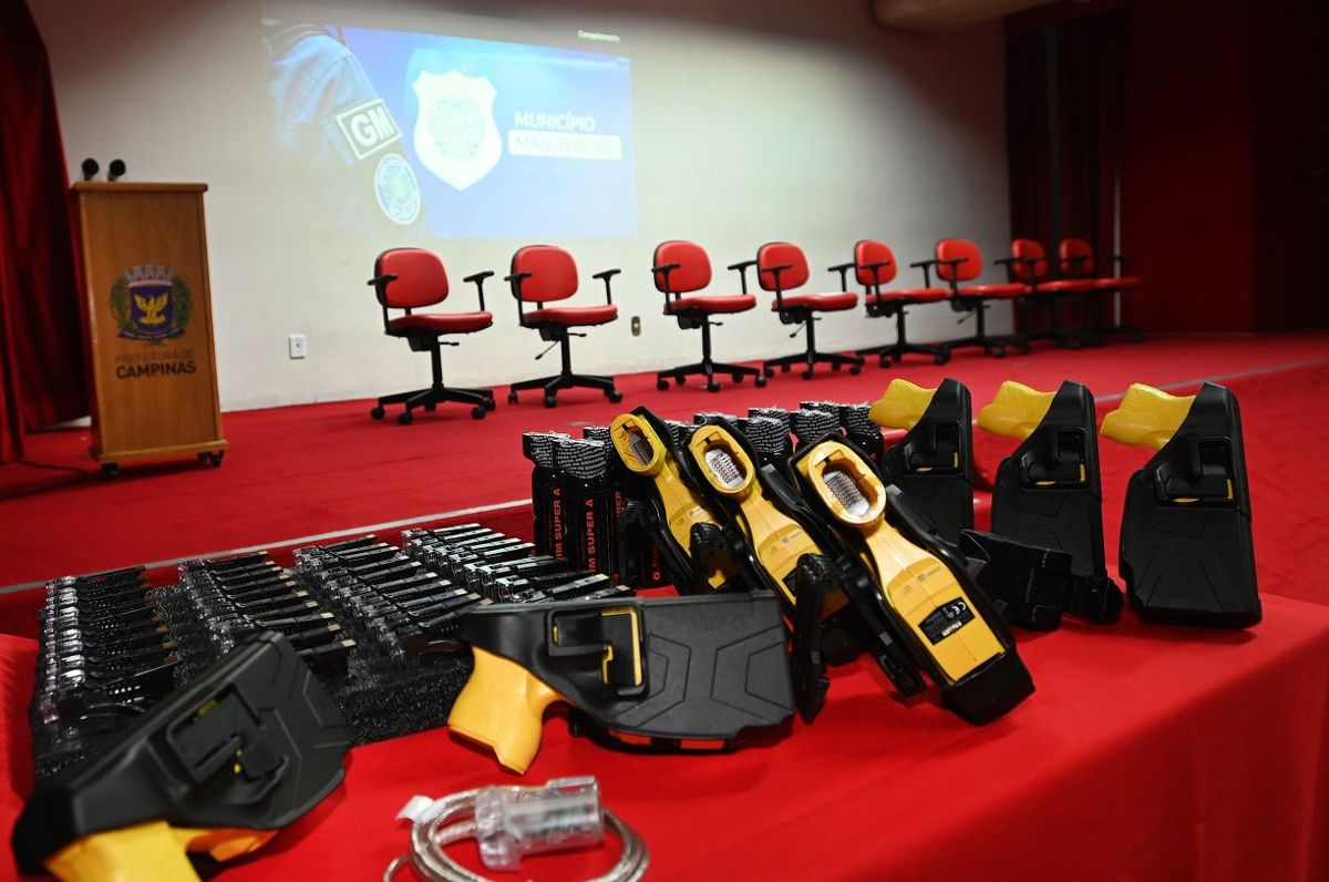 GAMA é contemplada por programa nacional com novos equipamentos de menor potencial ofensivo