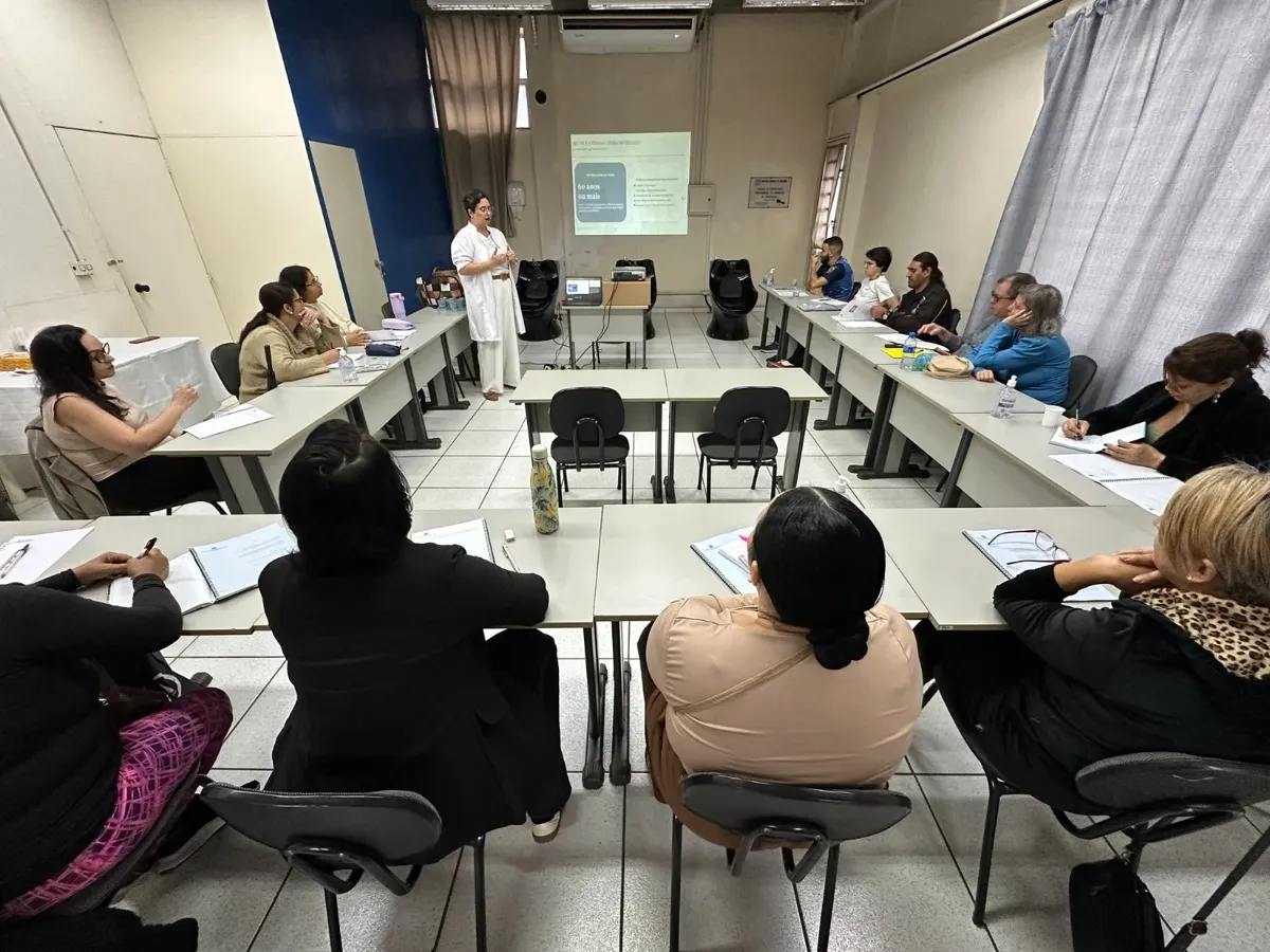 Participantes foram divididos em três turmas, nos períodos da manhã, tarde e noite
