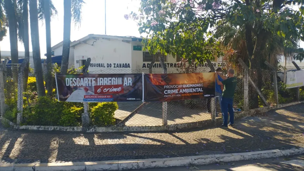 Prefeitura inicia campanha de combate ao descarte irregular de resíduos e às queimadas em Americana